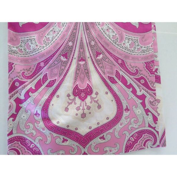 Trina Turk #139210 Women's Sz 2 Pink Paisley Print Cropped Capris - Picture 7 of 7